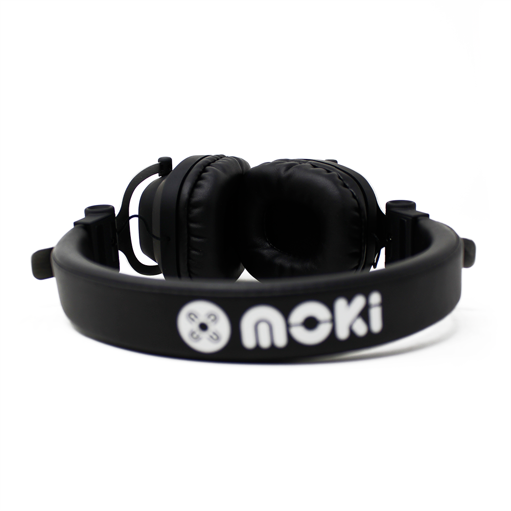 Moki Exo Kids Audífonos Bluetooth Double Black