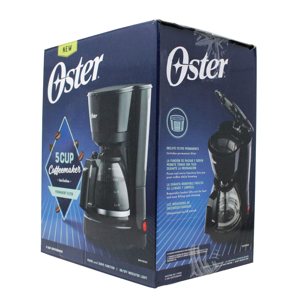 Cafetera eléctrica Oster con filtro