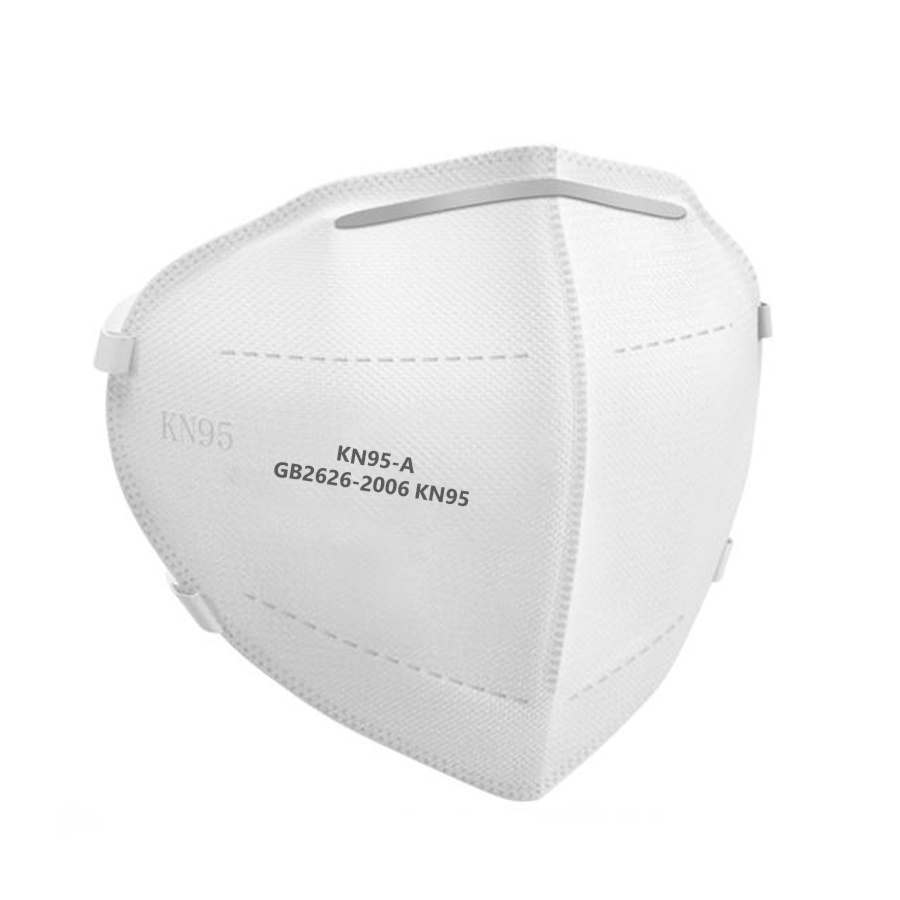 Cubrebocas Kn95 Paquete 5 Pzas Desechable Uso Personal Certificado para Protección Respiratoria
